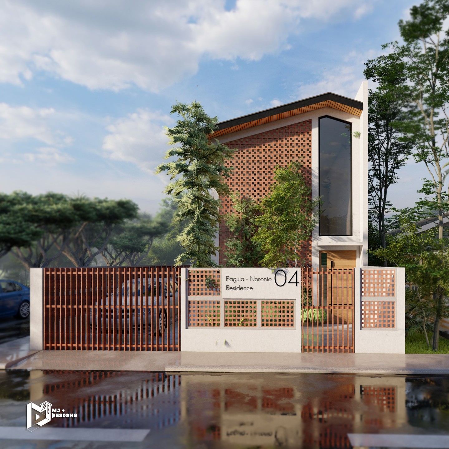 Exterior Rendering - Twilight Massing & Illumination