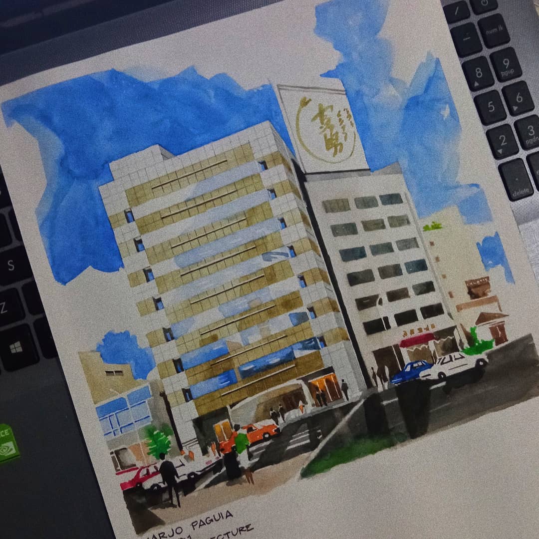 Watercolor Study - Architectural Render III